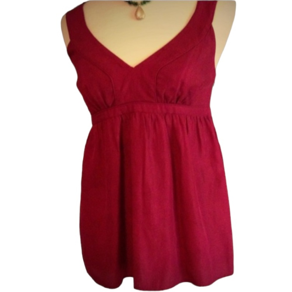 ✨ Banana Republic silk & cotton jewel tone top